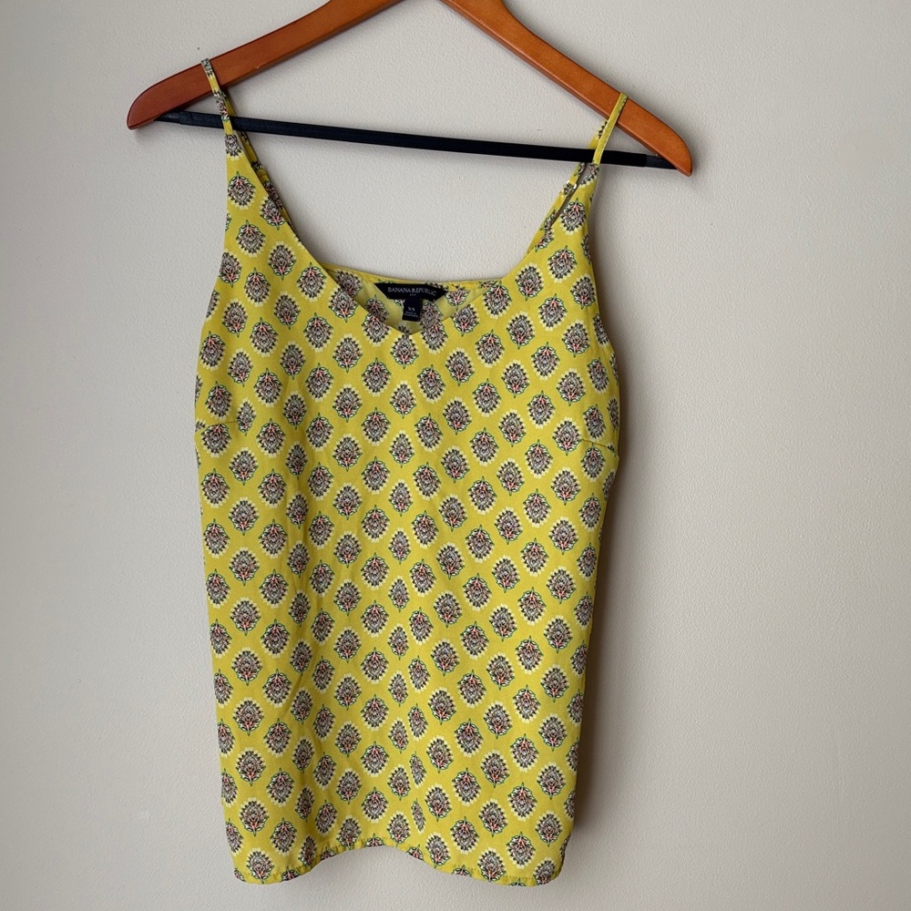 Banana Republic Women’s Camisole Top Yellow XS